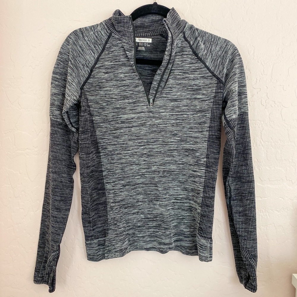 Forever 21 3/4 Zip Pullover | Size M